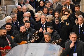 Brigitte Bardot Funeral - Saint-Tropez
