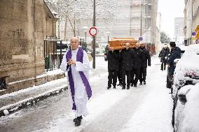 Marie-Josephe Balladur Funeral - Paris