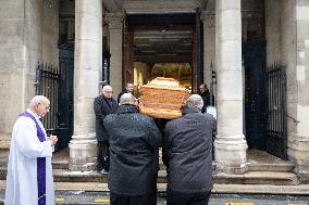 Marie-Josephe Balladur Funeral - Paris