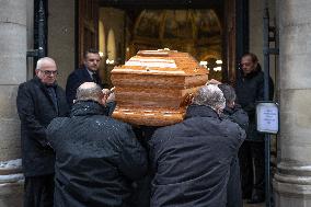 Marie-Josephe Balladur Funeral - Paris