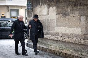 Marie-Josephe Balladur Funeral - Paris