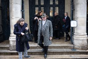 Marie-Josephe Balladur Funeral - Paris