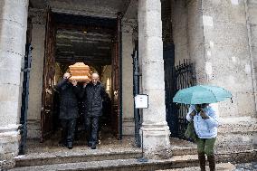 Marie-Josephe Balladur Funeral - Paris