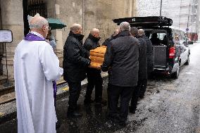 Marie-Josephe Balladur Funeral - Paris