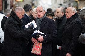Marie-Josephe Balladur Funeral - Paris