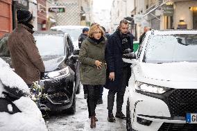 Marie-Josephe Balladur Funeral - Paris