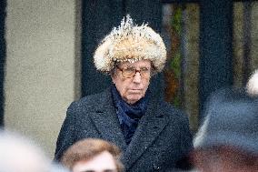Marie-Josephe Balladur Funeral - Paris