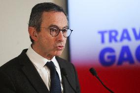Bruno Retailleau Press Conference - Paris