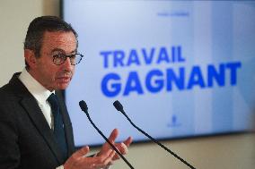 Bruno Retailleau Press Conference - Paris