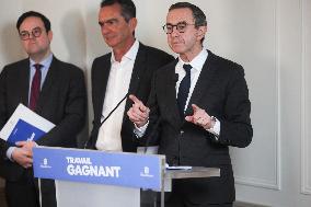 Bruno Retailleau Press Conference - Paris