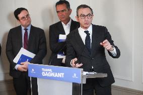 Bruno Retailleau Press Conference - Paris