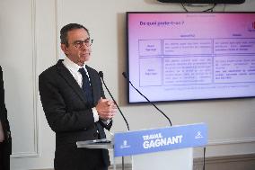 Bruno Retailleau Press Conference - Paris