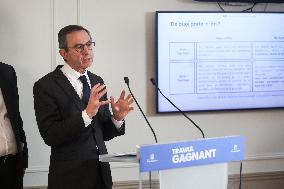 Bruno Retailleau Press Conference - Paris