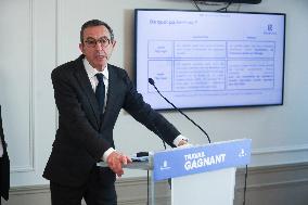 Bruno Retailleau Press Conference - Paris