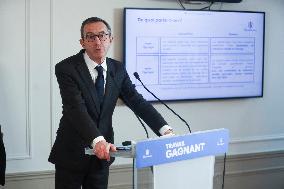 Bruno Retailleau Press Conference - Paris