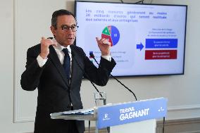 Bruno Retailleau Press Conference - Paris