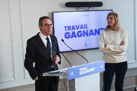 Bruno Retailleau Press Conference - Paris