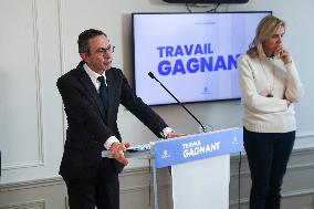 Bruno Retailleau Press Conference - Paris