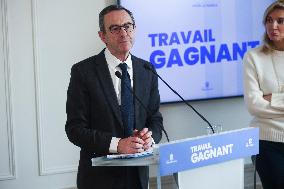Bruno Retailleau Press Conference - Paris