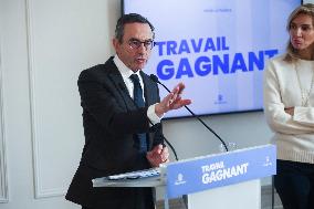 Bruno Retailleau Press Conference - Paris