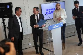 Bruno Retailleau Press Conference - Paris