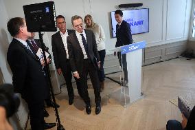 Bruno Retailleau Press Conference - Paris