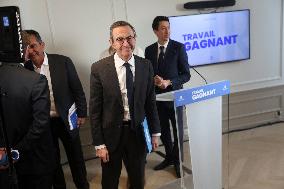 Bruno Retailleau Press Conference - Paris