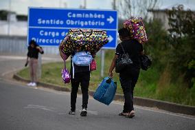 At The Border Between Venezuela and Brazil