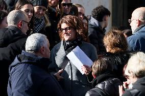 Crans Montana - Riccardo Minghetti's Funeral - Rome