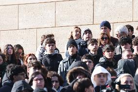 Crans Montana - Riccardo Minghetti's Funeral - Rome