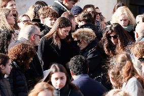 Crans Montana - Riccardo Minghetti's Funeral - Rome