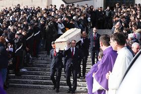 Crans Montana - Riccardo Minghetti's Funeral - Rome