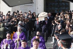 Crans Montana - Riccardo Minghetti's Funeral - Rome