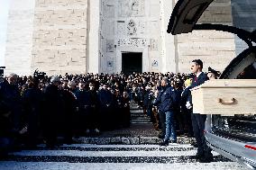 Crans Montana - Riccardo Minghetti's Funeral - Rom