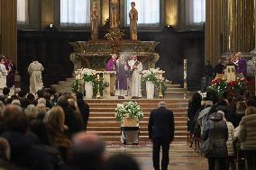 Crans Montana - Funeral of Giovanni Tamburi - Bologna