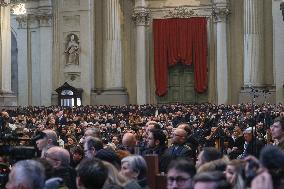 Crans Montana - Funeral of Giovanni Tamburi - Bologna
