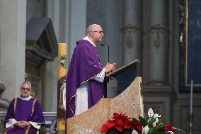 Crans Montana - Funeral of Giovanni Tamburi - Bologna
