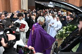 Crans Montana - Funeral of Giovanni Tamburi - Bologna