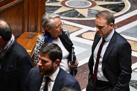 Session of Questions to The Government - Paris