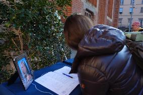 Crans Montana - Funeral of Chiara Costanzo - Mila