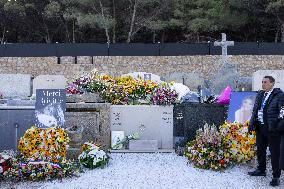 Brigitte Bardot's Grave at The Marine Cemetery - Saint-Tropez