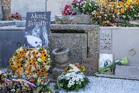 Brigitte Bardot's Grave at The Marine Cemetery - Saint-Tropez
