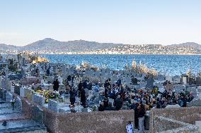 Brigitte Bardot's Grave at The Marine Cemetery - Saint-Tropez