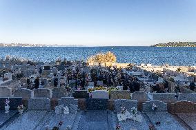 Brigitte Bardot's Grave at The Marine Cemetery - Saint-Tropez