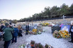 Brigitte Bardot's Grave at The Marine Cemetery - Saint-Tropez