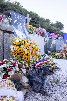 Brigitte Bardot's Grave at The Marine Cemetery - Saint-Tropez