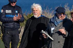 Public Tribute to Brigitte Bardot at The Pre Des Pecheurs - Saint-Tropez