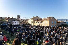 Public Tribute to Brigitte Bardot at The Pre Des Pecheurs - Saint-Tropez