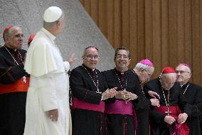 Pope Leo XIV Leads The General Audience - Vatican