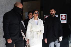 Ilia Topuria and His Ex-Wife in Court - Spain